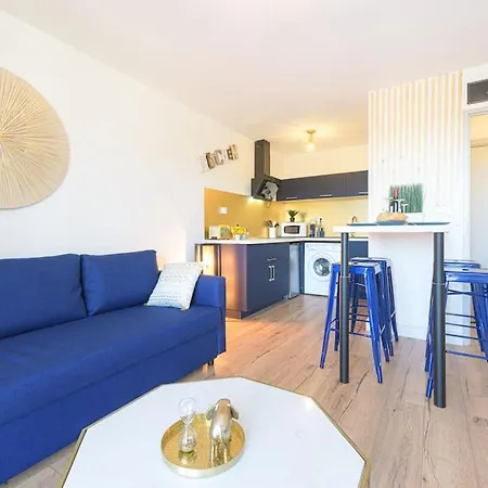 Le Bleu Nuit Piscine Parking Netflix Cafe Lejlighed